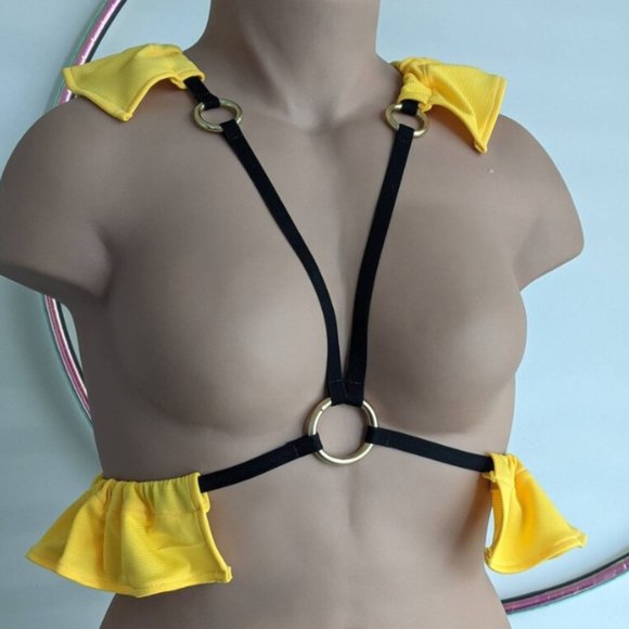 QUEEN B Adjustable Pin-Up Baby Doll Body Harness - Picture 2 of 6
